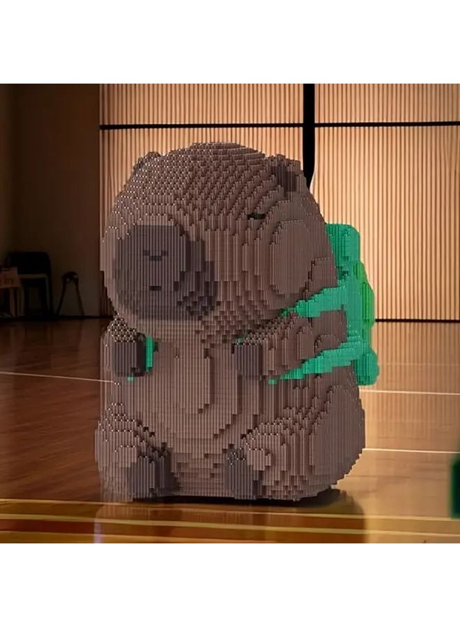 Capybara Building Blocks Set 9066 Model 4153 Pcs Animal Lover Series Gift - Image 3